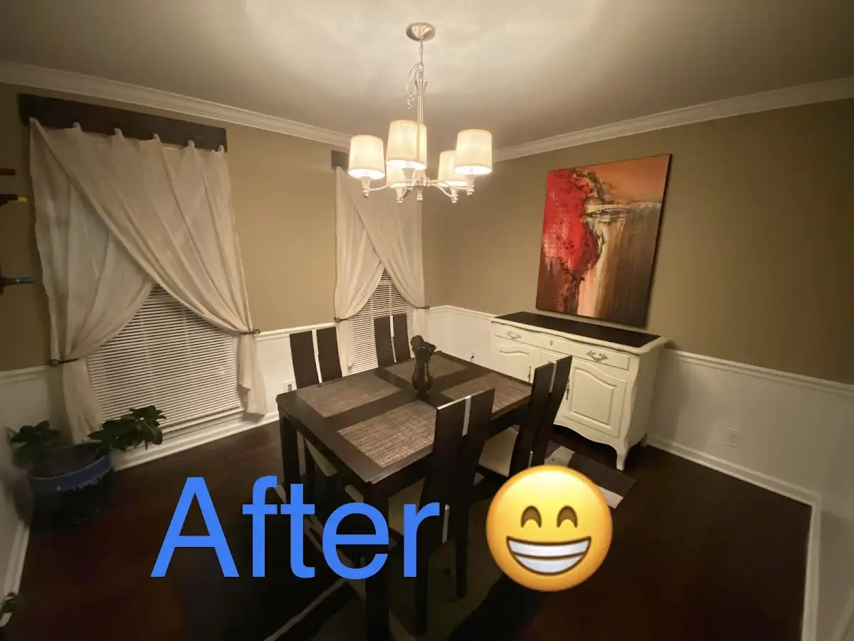 Professional dining room restoration after water damage in Forrest City
