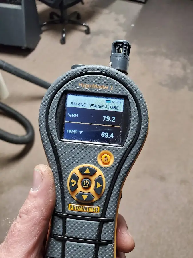 Moisture meter humidity assessment for Fire & Smoke Damage Restoration in Forrest City